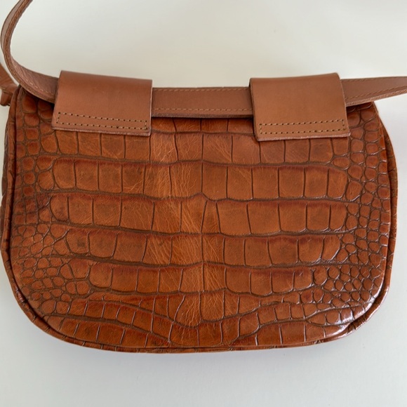 ✨CLARE V.✨Cuoio Autumn Croco Fanny Pack - Picture 5 of 12